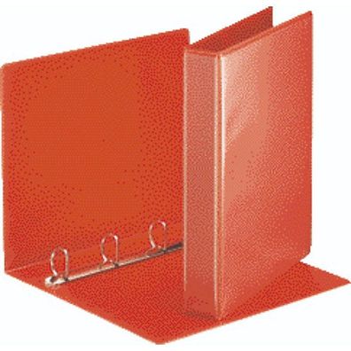 Esselte Ringbuch A4 4-Ring 2Aussent. rot 30mm Durchm.