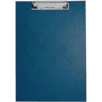 Klemmbrett Veloflex 48140, A4, PVC-kaschiert + kartonverstärkt, blau