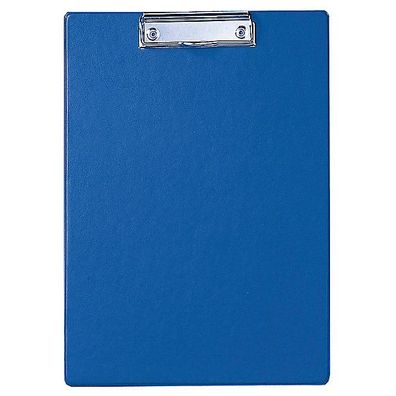 Klemmbrett Maul 23352, A4, folienüberzogener Karton, blau