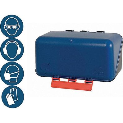 Aufbewahrungsbox SecuBox Mini, blau, Maße: 236x120x120mm, 1 Stück