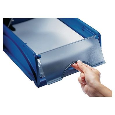 Briefkorb Leitz 5231 Sorty, stapelbar, Maße: 285 x 385 x 125mm, blau