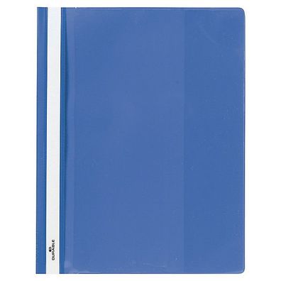 Angebotshefter Durable Duraplus 2579, A4 + , mit Beschriftungsfenster, blau