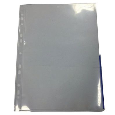 Prospekthülle Foldersys 46325, A4, PP, Stärke: 0,11mm, blau
