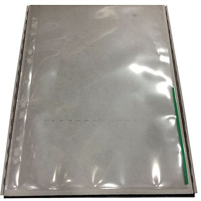 Prospekthülle Foldersys 46325, A4, PP, Stärke: 0,11mm, grün