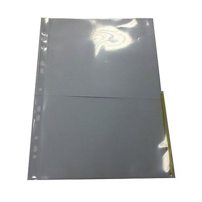 Prospekthülle Foldersys 46325, A4, PP, Stärke: 0,11mm, gelb