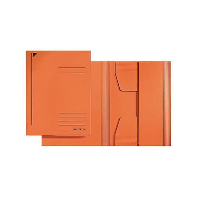 Jurismappe Leitz 3924, A4, aus Karton, orange