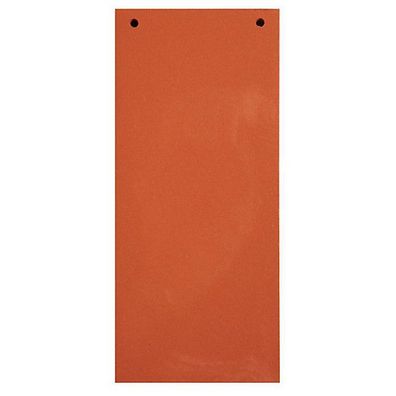 Trennstreifen 24 x 10,5cm, orange, 100 Stück