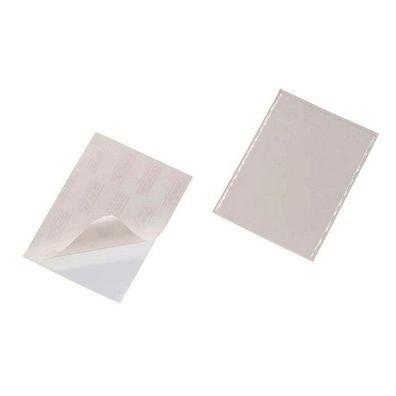 Selbstklebetaschen Durable Pocketfix 8095, 210 x 297mm, transparent, 3 Stück