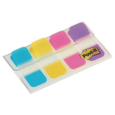 Index-Spender Post-It 676-AYPV, mit 40 Haftstreifen, 16x38mm, farbig sortiert