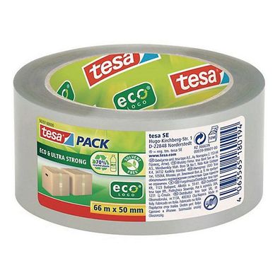 Paketklebeband tesa 58297, Eco & Ultra strong, 50 mm, 66 m, transparent