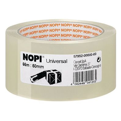 Packband Nopi 57952, 50mm x 66m, transparent