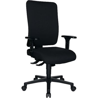 Bürostuhl Topstar Openx(P), offene Rückenschale, schwarz
