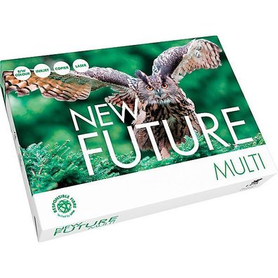 Kopierpapier New Future Multi, A4, 80g, 4fach gelocht, weiß, 500 Blatt