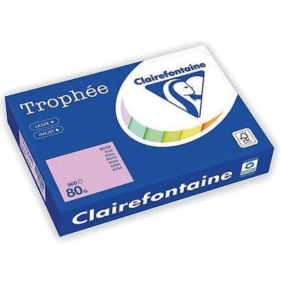 Farbpapier - Trophee - 1973 - A4 - 80 g/ mÂ² - matt - pink - 500 Blatt