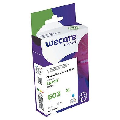 Tinte Wecare kompatibel mit Epson 603XL, cyan