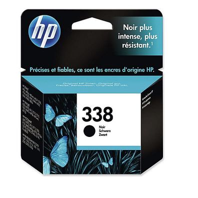 Tintenpatrone HP C8765EE - 338, Reichweite: 480 Seiten, schwarz