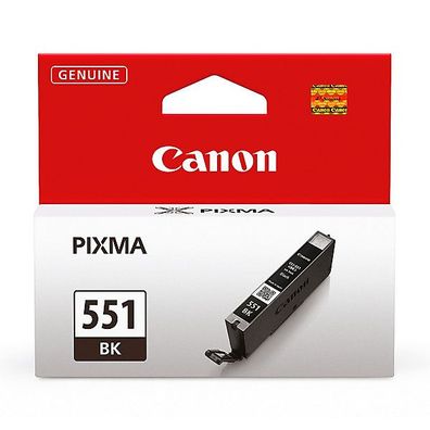 Tintenpatrone Canon 6508B001 - CLI-551BK, Reichweite: 1.105 Seiten, schwarz