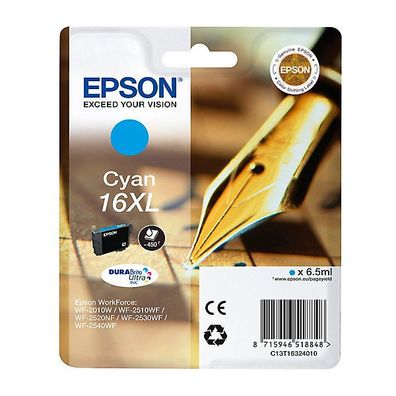 Tintenpatrone Epson T16324010, Inhalt: 6,5ml, cyan