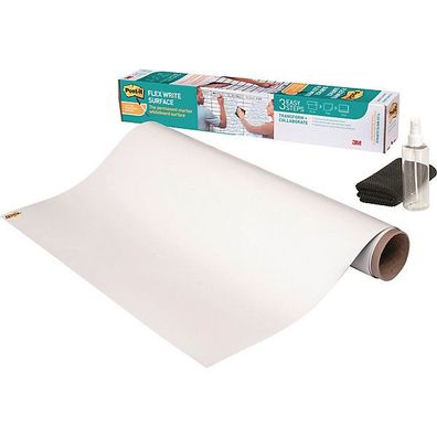 Whiteboard-Folienrolle Post-it Flex Write FWS3x2, Maße: 0,6 x 0,91m, weiß
