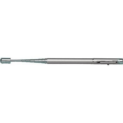 Laserpointer Wedo 2362500, mit Zeigestab und Kugelschreiber, 3 in 1, 50m, silber