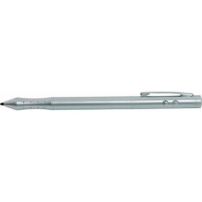 Laserpointer Wedo 2363004, mit PDA-Stift und Lampe, 4 in 1, 50m, silber