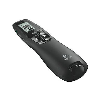 Presenter Logitech R700, wireless, 2,4-GHz, Reichweite: 30m, schwarz