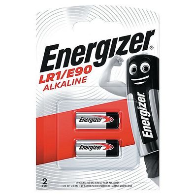 Batterie Energizer 629563, Lady, LR1, 1,5 Volt, Alkaline, 2 Stück