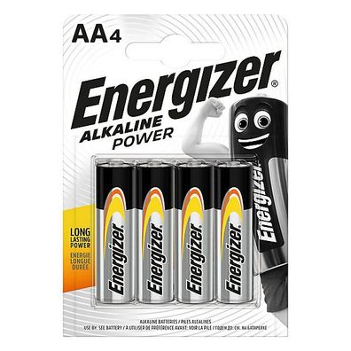 Alkaline Batterie Energizer AA/ E91, 4 Stück
