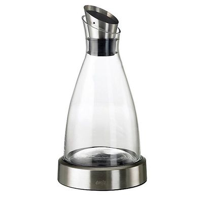 Kühlkaraffe Emsa 505219 Flow, Glas- Edelstahl Kombination, für 1 Liter