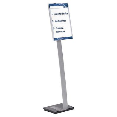 Infoständer Durable 4813-23 Info Sign Stand, A3, Aluminium, silber