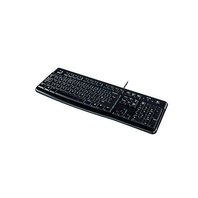 Tastatur Logitech K120 2227320, USB-Anschluss/ kabelgebunden, schwarz