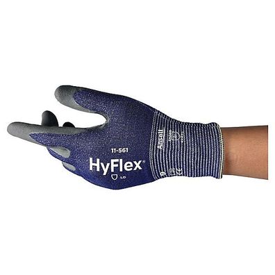 Schnittschutzhandschuhe Ansell HyFlex 11-561, ISO C, EN 388, Gr 10, blau, 1 Paar