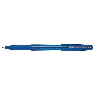 Kugelschreiber Pilot BPS-GG-M-L Super Grip, Strichstärke: 0,4mm, blau