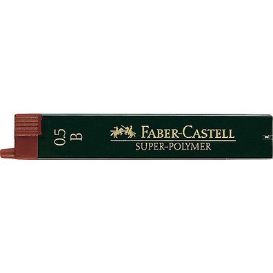 Feinminen Faber-Castell 120501, Strichstärke: 0,5mm, B, 12 Stück