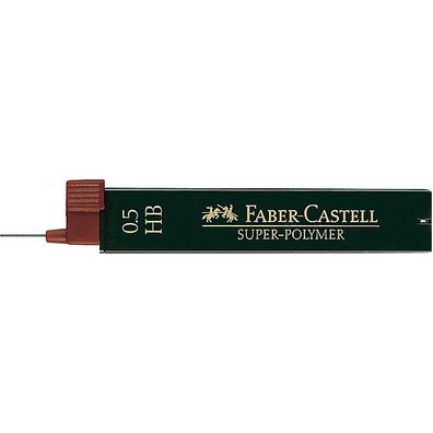 Feinminen Faber-Castell 120500, Strichstärke: 0,5mm, HB, 12 Stéck