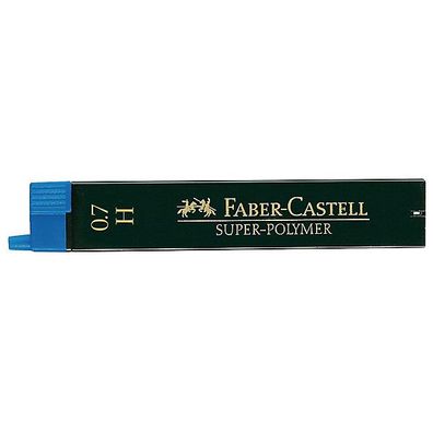 Feinminen Faber-Castell 120711, Strichstärke: 0,7mm, H, 12 Stück