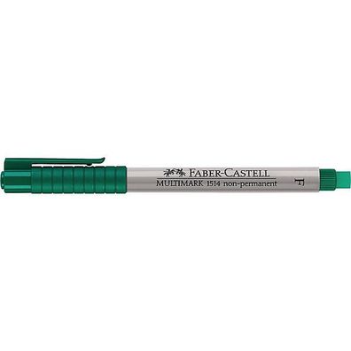 OHP-Stift Faber-Castell 151463 Multimark F, wasserlöslich, 0,6mm, grün