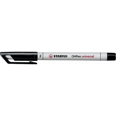 OHP-Stift Stabilo 852 F, wasserlöslich, Strichstärke: 0,7mm, schwarz