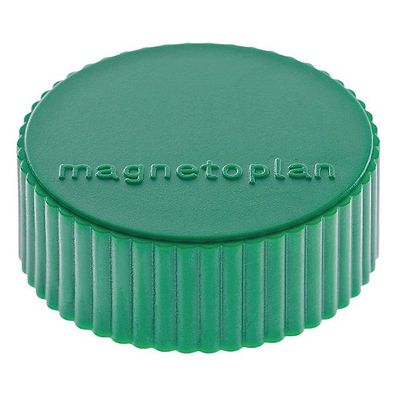 Haftmagnet Magnetoplan 16600, Durchmesser: 34mm, grén, 10 Stéck