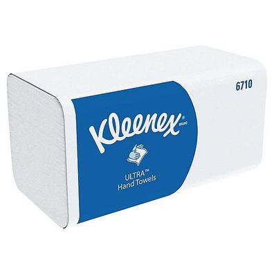Falthandtuch Kleenex 6710, 3lagig, Ultra, 15 Béndel mit 96 Téchern