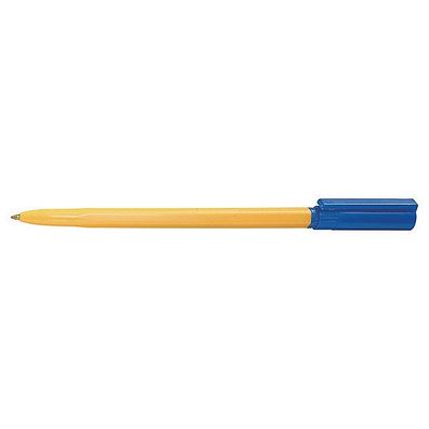 Kugelschreiber Micron Pen Einweg Kappe Strichstärke 0.3mm blau