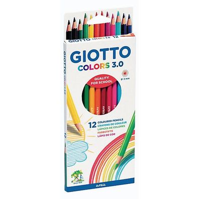 Farbstift Lyra F276600, Giotto Colors, sortiert, 12 Stéck