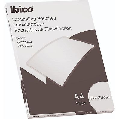 Laminiertasche Ibico IBI627310, 125mic, A4, transparent, 100 Stéck