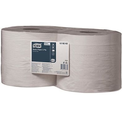 Papierputztücher Tork 129262 Universal, 2-lagig, Länge: 340m, weiß, 2 Rollen