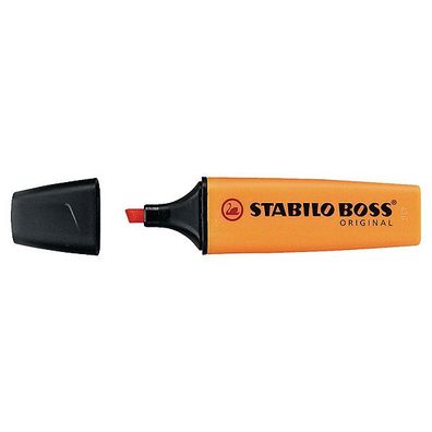 Textmarker Stabilo Boss Original 70/54, Strichstärke: 2-5mm, nachfüllbar, orange