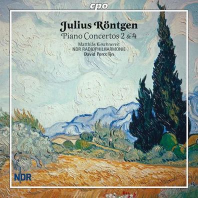Julius Röntgen (1855-1932): Klavierkonzerte Nr.2 & 4 - CPO 0761203739820 - (CD / Tit