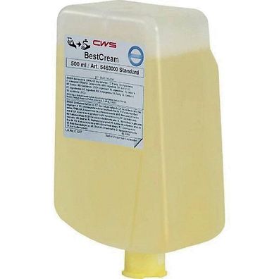 Seifencreme CWS CWS5463000, BestCream, Standard, Lemon, gelb, 500 ml. 12 Stück
