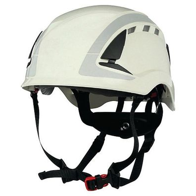 Schutzhelm 3M X5001V-CE, SecureFit, belüftet, reflektierend, weiß