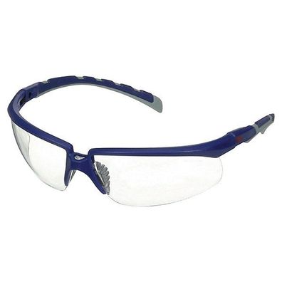 Schutzbrille 3M S2001AF-BLU, Solus, klare beschlagfreie/kratzfeste Gläser