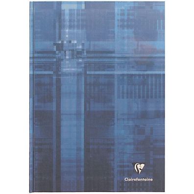 Clairefontaine Geschäftsbuch 90420C, DIN A4, kariert, 96 Blatt, 90 g/ m², blau
